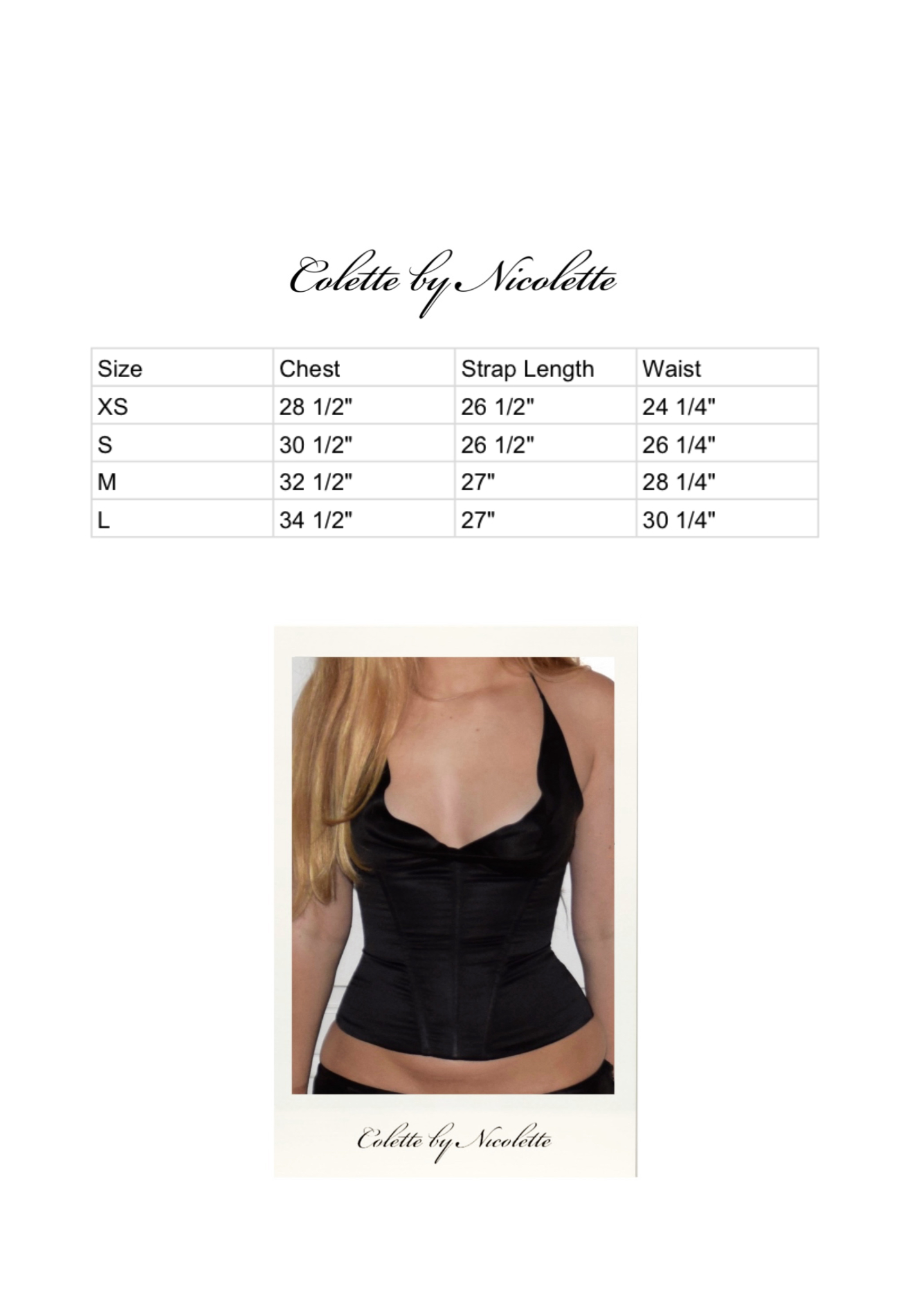 The Renae Corset Halter Top